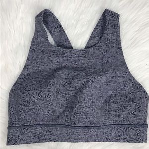 Lululemon Fast & Free High Neck Sports Bra